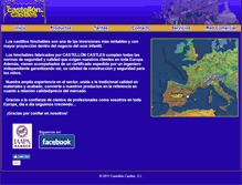 Tablet Screenshot of castelloncastles.com